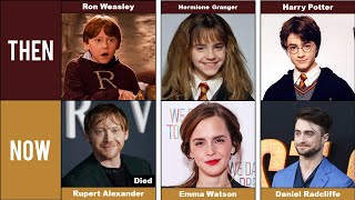 Harry Potter full Cast Then amp Now 2024 [upl. by Kone151]