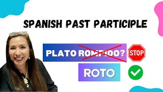 Spanish Lessons Past Participle spanishlessons intermediatespanish spanishpastparticiple [upl. by Lach158]