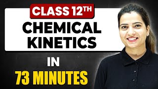 CHEMICAL KINETICS in 1 Shot All Concepts amp PYQs Covered  Class 12th Boards  NCERT [upl. by Eirrotal]