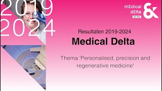 Resultaten programmering 20192024 Thema Personalised precision and regenerative medicine [upl. by Waal]