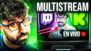 Cómo hacer MultiStream en OBS Studio GRATIS ACTUALIZADO 🤩 Multistream en Twitch y Kick [upl. by Harilda589]