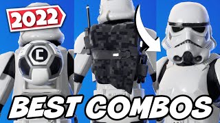 BEST COMBOS FOR IMPERIAL STORMTROOPER SKIN 2022 UPDATEDSTAR WARS  Fortnite [upl. by Ardnasirk]