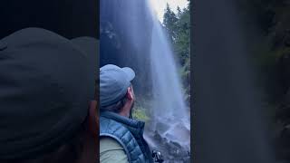 Falling mtrainiernationalpark explore nature mountain waterfall [upl. by Grosz]