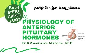 Anterior Pituitary Hormones  EndocrinologyPart4Tamil [upl. by Corvin]