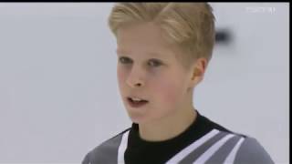 Stephen Gogolev 2019 Canadian Tire National Skating Championships  SP [upl. by Uhej]