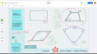 Maths Positive Home Ed Maths  Angles Week 1 [upl. by Nahtaoj]