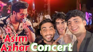 Asim Azhar Concert Live Performances 🎵 Bhout Maza Aayia 😝  Haroon Afridi Vlogs [upl. by Seed]