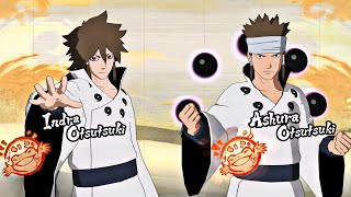 Indra Otsutsuki vs Ashura Otsutsuki Fight  Naruto x Boruto Ultimate Ninja Storm Connections [upl. by Anne]