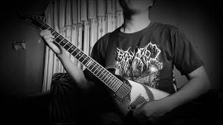 Calvarium  Abominasi Hipokrit Guitar Playthrough by Pangkunang [upl. by Adolphe]