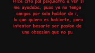 Aventura  Obsesion with lyrics  Spanish version [upl. by Irish93]