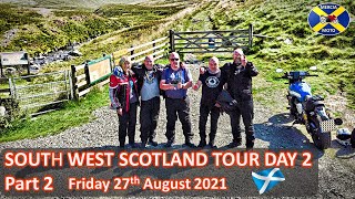 South West Scotland Motorcycle Tour 2021 – Day 2 – Part 2 Yamaha Tracer 9 GT [upl. by Tsugua505]