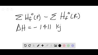 The standard enthalpy of combustion of ethene gas is at 298 Given the following enthalpies of for [upl. by Ajiam]