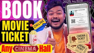 How To Book Movie Tickets Online 2025  Movie Ticket Kaise Book Kare  Cinema Hall Ticket Booking [upl. by Sokil900]