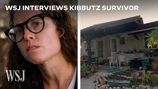 Kibbutz Survivor Recounts Hiding With Daughters as Husband Fought Hamas  WSJ [upl. by Norwood583]