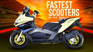 TOP 7 FASTEST SCOOTERS IN THE WORLD [upl. by Nikolai706]