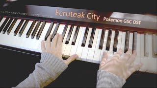 Pokémon GSC  Ecruteak City Piano Cover [upl. by Amathiste581]