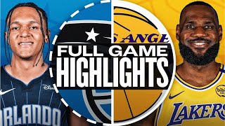 LAKERS vs MAGIC FULL GAME HIGHLIGHTS  November 21 2024  Magic vs Lakers Highlights NBA 2K25 [upl. by Clemente]