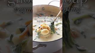 Cozy Vegan Chick’n Gnocchi Soup Olive Garden Copycat [upl. by Eniad528]