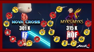 MIR4 Global  Asia 33 Nova Cross 301K VS MYKS MYKS 315K Full Match [upl. by Ynavoeg]