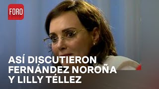 Fernández Noroña y Lilly Téllez discuten acaloradamente sobre Reforma Judicial  Las Noticias [upl. by Yeleen983]