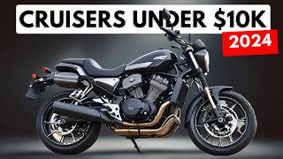 4 Most Cruiser Motorcycles Under 10000 For 2024 [upl. by Aiym]