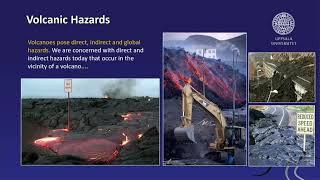 LECTURE Volcanoes their PRODUCTS and HAZARDS [upl. by Tonnie]