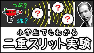 【ギュンっとなって確定ー！】世界一わかりやすい「二重スリット実験」とは何か？【科学史・ざっくり解説】 [upl. by Ainosal]