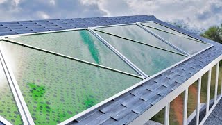 Algae Filled Panels Could Generate Oxygen and Electricity While Absorbing CO2 [upl. by Fan]