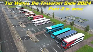 The Wirral Big Transport show 2024 part 2 By drone [upl. by Viki]