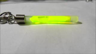 Micro Cyalume Glow Stick Test for Ultralight Survival Kit Reading [upl. by Fem757]