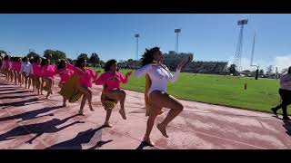 Alcorn State SODGOLDEN GIRLS Entrance against MS Valley 101621 [upl. by Millisent981]