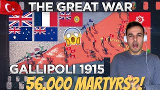 Italian Reaction 🇹🇷 Gallipoli 1915  The Great War DOCUMENTARY [upl. by Shaeffer]