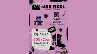 Jugendzentrum 4YOU Deggendorf Gig mit siKKliKKz und AtocBandoffiziell [upl. by Bremble853]