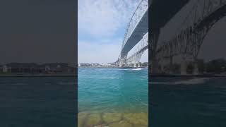 Sarnia Waterfront Canada 🇨🇦 And USA 🇺🇸 Border Canada USA lifestylechannel viralvideo Border [upl. by Legna]