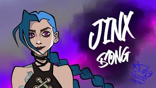 I spent 2 days making JINX SONG FROM ARCANE ANIMATED [upl. by Bentlee]