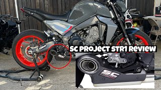 Sc project exhaust review for mt09 [upl. by Dnalrah648]