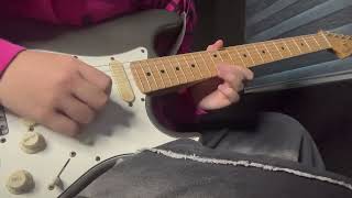 10년생 Guthrie Govan Style Solo Cover Part 1 [upl. by Einamrej]