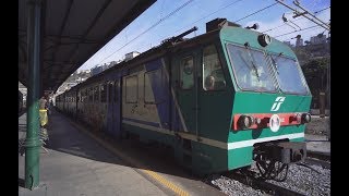 Italy Naples train ride from Leopardi to Campi Flegrei [upl. by Massingill905]