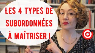 Les propositions subordonnées relatives complétives interrogatives indirectes et circonstancielles [upl. by Zsa]