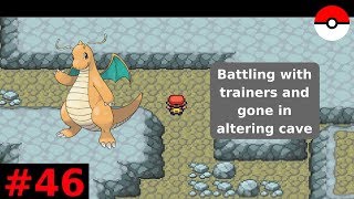 46 WALKTHROUGH POKEMON FIRE RED VERSION altering cave [upl. by Nylloh795]