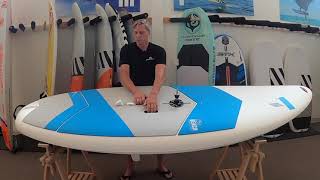 Windsurfing Daggerboard Use and Positioning [upl. by Enelak]