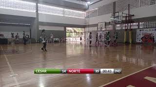 TORNEO NACIONAL INTERLIGAS U15 norte VS César [upl. by Malamut178]