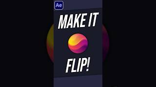 Animation Tip  Create 3D Flip Animations in After Effects tutorial [upl. by Cressy]