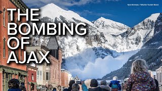 The bombing of Ajax Peak How regular avalanche mitigation became a beloved spectacle in Telluride [upl. by Anitsirk]