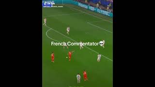 french commentator football soccer french commentary shorts [upl. by Reywas]