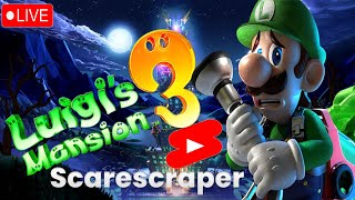 Luigi Mansion 3 ScareScraper with viewers shorts [upl. by Tatianna530]