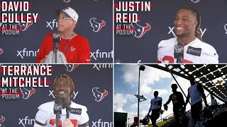 David Culley and Players Meet with the Media After Day 5 of Texans Training Camp [upl. by Georgianna]