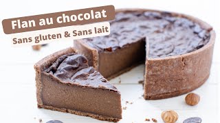 🍰 RECETTE DE FLAN AU CHOCOLAT SANS GLUTEN 🍰 [upl. by Goober]