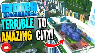 City RESCUED from grips of TERRIBLE Mayor Cities Skylines Bad Mayor Scenario [upl. by Ytram]