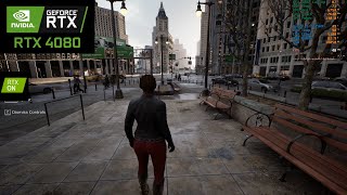 Matrix Awakens City Sample Demo UE 54  RTX 4080 Laptop  Ryzen 9 7845HX  2K [upl. by Carolina115]